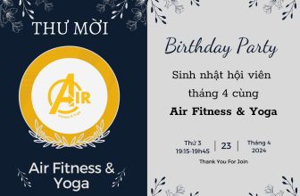 [🆕🇻🇳] Air Fitness & Yoga 🧘 Top1Yoga 🧘 Thân mời tất cả quý hội viên đến tham gia và chung vui cùng Air fitness . Sự góp mặt của quý hội viên là 1 niềm hạnh phúc rất lớn dành cho Trung tâm. Trân  , shares-2✔️ , likes-13❤️️ , date-2024-04-22 09:58:57🇻🇳🇻🇳🇻🇳📰🆕