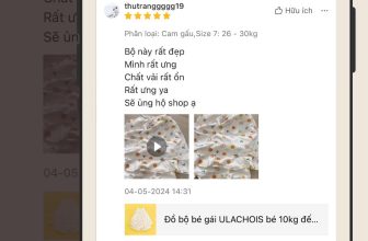 [🆕🇻🇳] ULACHOI’S OFFICIAL STORE – “ĐẸP VÀ CHẤT” 😎❤️️⭐️ FEEDBACK TỪ KHÁCH YÊU NHÀ ULACHOI’S ĐÂYCảm ơn các mẹ đã tin tưởng chọn ULA để sắm đồ cho bé
Nhanh tay inbox ngay để được nhà ULA tư vấn kỹ hơn cho c , shares-0✔️ , likes-5❤️️ , date-2024-05-09 16:10:21🇻🇳🇻🇳🇻🇳📰🆕