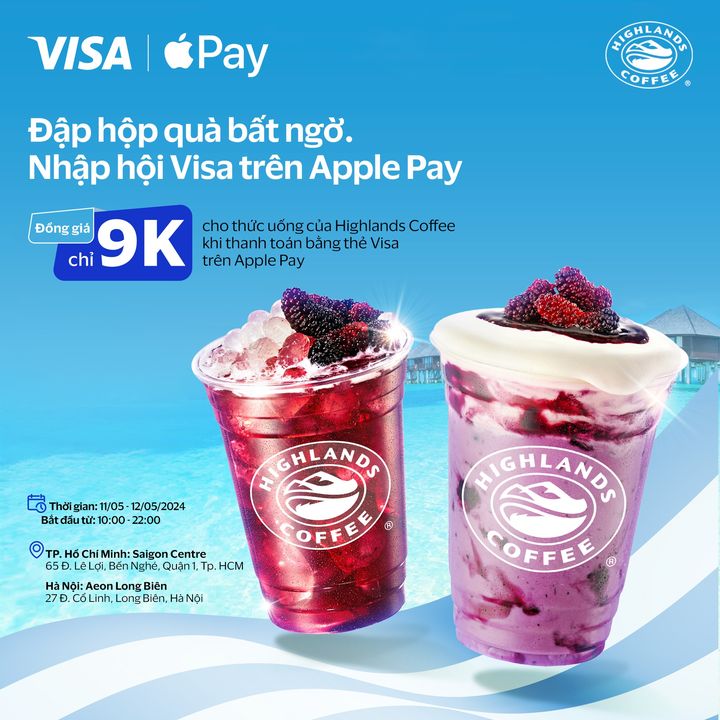 [☕️🇻🇳] Highlands Coffee – THƯƠNG HIỆU BẮT NGUỒN TỪ CÀ PHÊ VIỆT NAM ☕️ Top1Coffee 🥤 – HIGHLANDS SLAYYYY, VISA TRÊN APPLE PAY CŨNG SLAYYYYY⚡⚡⚡ CHÚNG MÌNH CÙNG RA NHẬN QU …