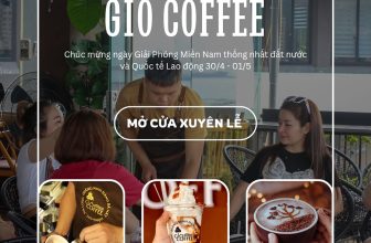 [☕️🇻🇳] Gió Coffee – Hạ Long 🥤 Top1Coffee ☕️  ĐẠI LỄ SUM VẦY, ĐONG ĐẦY HẠNH PHÚCHòa mình vào không khí tưng bừng của cả nước hướng về ngày giải phóng Miền Nam thống nhấ , shares-0✔️ , likes-2❤️️ , date-2024-04-29 13:00:07🇻🇳🇻🇳🇻🇳📰🆕