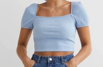 [🆕🇻🇳] Khang VNXK 👕 Top1Fashion 👗  Áo thun  H & M  Chất thun rib mềm đẹp, mặc nhẹ & mát. Thiết kế áo cổ vuông lớn – tay bồng cổ điển, dáng cropped trẻ trung, màu xanh pastel quá yêu. , shares-0✔️ , likes-8❤️️ , date-2024-05-13 09:42:19🇻🇳🇻🇳🇻🇳📰🆕