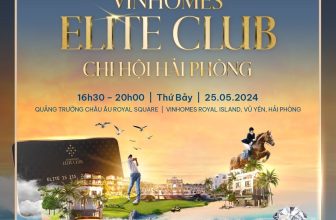 [🏙🇻🇳] Vinhomes là Công ty Kinh doanh và Quản lý bất động sản của Tập đoàn Vingroup  🏙️ Top1Land 🏠  CHÀO ĐÓN CÁC CHỦ NHÂN TINH HOA ĐẾN VỚI SỰ KIỆN RA MẮT CÂU LẠC BỘ VINHOMES ELITE CLUB CHI HỘI HẢI PHÒNGThời gian: 16h30 – 20h00 ngày 25/05/2024
Địa điểm… , shares-12✔️ , likes-15❤️️ , date-2024-05-16 12:55:52🇻🇳🇻🇳🇻🇳📰🆕