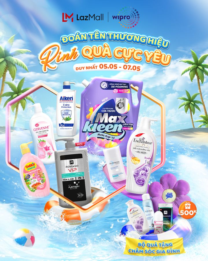 [🛍️🇻🇳] Lazada là trang mua sắm trực tuyến uy tín hàng đầu tại Việt Nam 🛍️ Top1Shop ❤️️ – [MINIGAME] ĐOÁN TÊN THƯƠNG HIỆU – RINH QUÀ CỰC YÊU✨DUY NHẤT 05 – 07.05 🎉 SALE C …