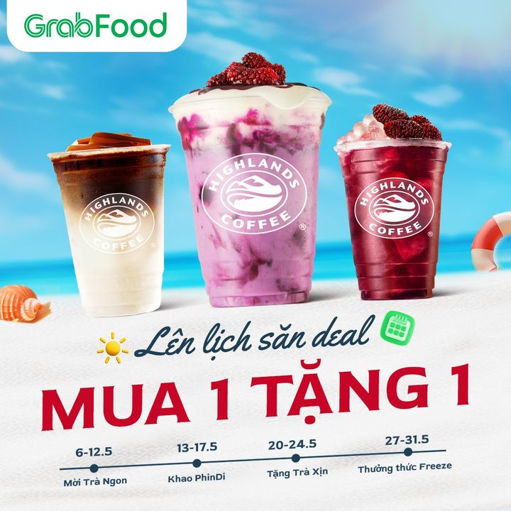 [☕️🇻🇳] Highlands Coffee – THƯƠNG HIỆU BẮT NGUỒN TỪ CÀ PHÊ VIỆT NAM ☕️ Top1Coffee 🥤 – 😜 MUA 1 TẶNG 1 CẢ THÁNGLÊN LỊCH SĂN DEAL NGAY​🏖️ Giải nhiệt mùa hè, …