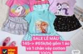 [🆕🇻🇳] Min Kids – Quần Áo Trẻ Em Xuất Dư 😎❤️️⭐️ #FLASH SALE LẺ #MÀU 12:00-15:00
145k -> giảm chỉ còn #65k/set
Chỉ #65k mẹ mua được ngay 1 chiếc Áo phông xinh xắn + Chân váy 3 tầng bồng bềnh!
Deal , shares-0✔️ , likes-1❤️️ , date-2024-05-09 05:05:21🇻🇳🇻🇳🇻🇳📰🆕