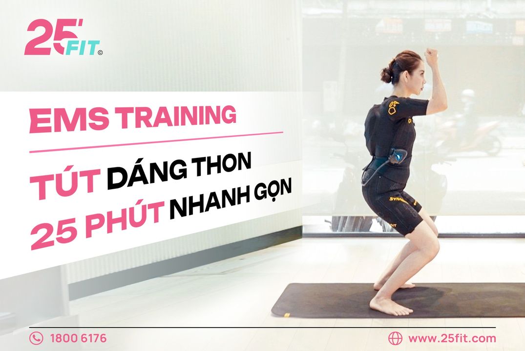 [🤼🇻🇳] 25 FIT hệ thống phòng tập công nghệ EMS Training ⚽ Top1Sport ⛹️‍♂️ – TÚT DÁNG THON⚡25 PHÚT NHANH GỌNBận rộn với nhiều đầu việc thì EMS Training …