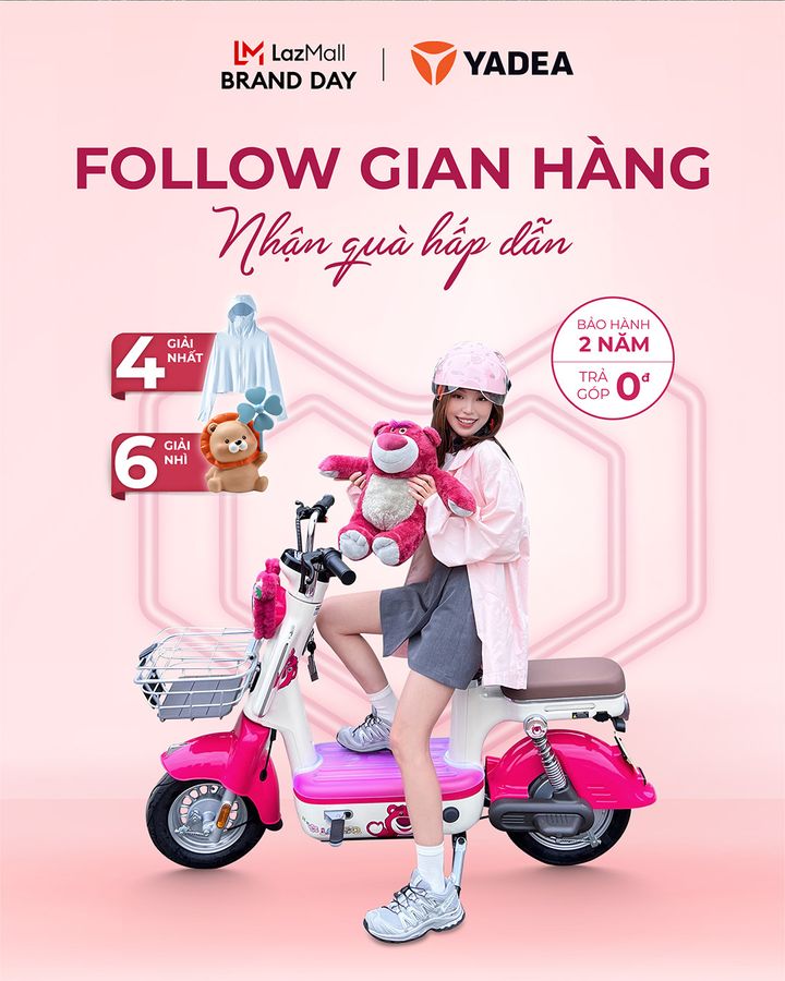 [🛍️🇻🇳] Lazada là trang mua sắm trực tuyến uy tín hàng đầu tại Việt Nam 🛍️ Top1Shop ❤️️ – LAZADA x YADEA | MINIGAME: KHOE FOLLOW, NHẬN QUÀ HẤP DẪN 🔥🔥🔥⭐ Siêu hội Brand …