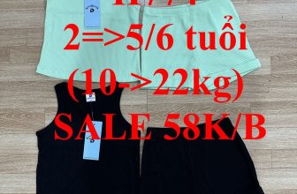 [🆕🇻🇳] Thời trang trẻ em Việt Nam xuất khẩu-Cambodia xuất xịn 😎❤️️⭐️ SALE 58K
* Mã H774: Bộ Dantony xuất xịn, VNXK, chất cotton co giãn
– Các màu như ảnh
– Size: 2=>5/6 tuổi (10->22kg)
– Giá: SALE 58K/B
– – – – – – – – – –
* , shares-0✔️ , likes-0❤️️ , date-2024-05-16 07:20:40🇻🇳🇻🇳🇻🇳📰🆕