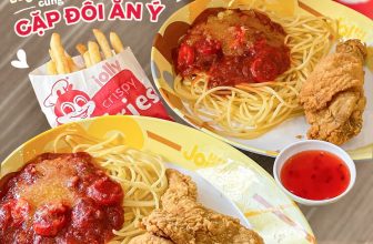 [🆕🇻🇳] Jollibee Vietnam – Gà rán Jollibee nổi tiếng khắp nơi vì chất lượng và đảm bảo vệ sinh 🍔 Top1Food 🍜   Gà Giòn rôm rốp, thịt mọng nước, sợi Mì Ý Jolly dai mềm ăn cùng sốt thịt băm đậm đà, ngon đúng vị. Crush đổ ngay trong tích tắc với Cặp Đôi Ăn Ý . Hẹn hò , shares-4✔️ , likes-89❤️️ , date-2024-05-21 04:00:01🇻🇳🇻🇳🇻🇳📰🆕