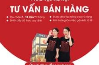 [💼🇻🇳] Tuyển Dụng TokyoLife  👁 Top1Jobs👥 HÀ NỘI  CÙNG TOKYOLIFE CHÀO HÈTÌM KIẾM ỨNG VIÊN TƯ VẤN BÁN HÀNG
Thu nhập 7 – 10 triệu/tháng
ỨNG TUYỂN NGAY:
——– , shares-0✔️ , likes-6❤️️ , date-2024-05-14 02:00:08🇻🇳🇻🇳🇻🇳📰🆕