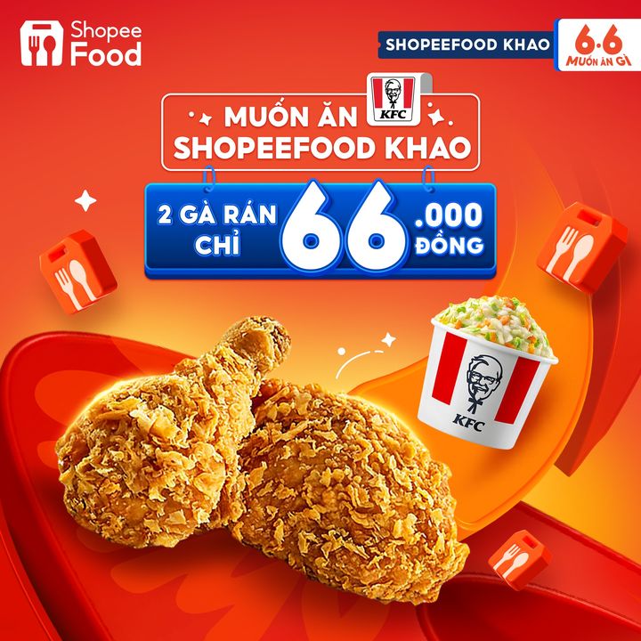 [🍗🇻🇳] KFC Vietnam 🍔Top1Food 🍗 – 🔥 ĐẶT LỊCH SĂN DEAL KFC 6.6 TRÊN SHOPEEFOOD 🔥Chiêu đãi tiệc gà rán thả ga n …
