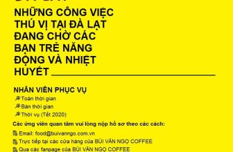 [☕️🇻🇳] Coffee Bùi Văn Ngọ – Đà Lạt 🥤 Top1Coffee ☕️ JOIN OUR TEAM @ BÙI VĂN NGỌ COFFEE ĐÀ LẠT
#tuyển_dụng
#việc_làm
#tuyendung
#vieclam
#buivanngocoffee
, shares-0✔️ , likes-2❤️️ , date-2019-11-09 04:39:31🇻🇳🇻🇳🇻🇳📰🆕