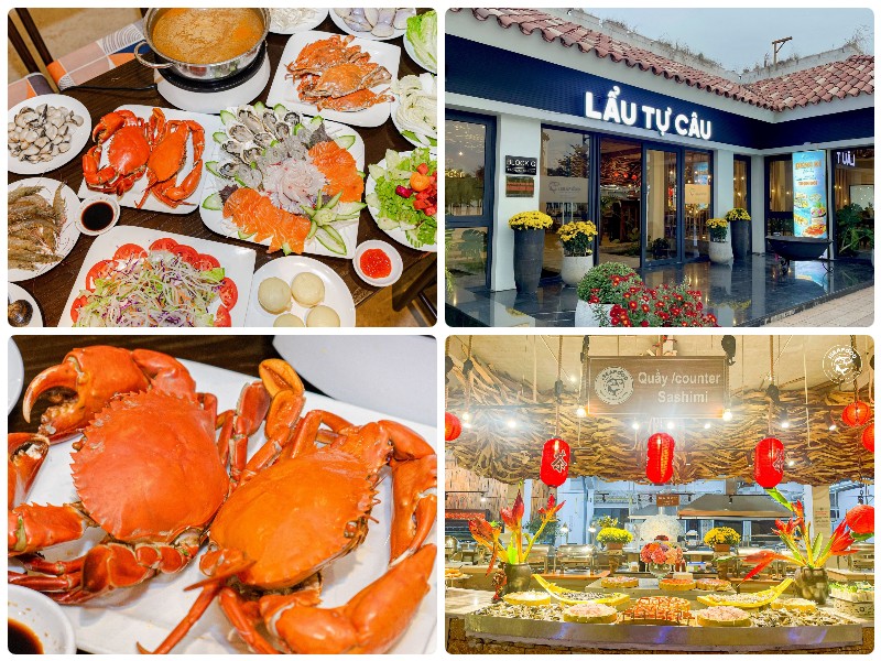 Quán buffet ở Hạ Long. Nhà hàng Buffet Hải Sản i Seafood 