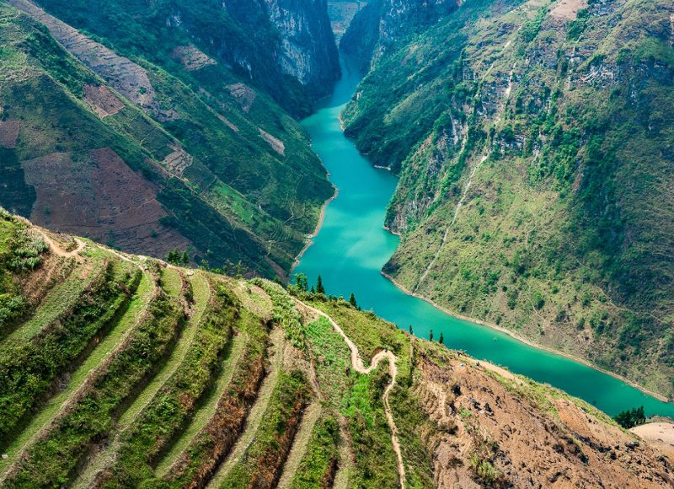 Cảnh đẹp Hà Giang. Sông Nho Quế