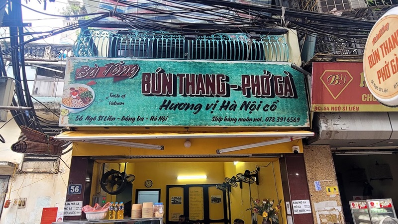 Quán bún thang ở Hà Nội. Du lịch Hà Nội ăn bún thang ở đâu ngon