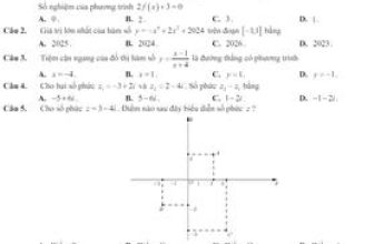 [🆕🇻🇳] TOÁN MATH – Tài liệu và đề thi môn Toán THPT 📚 Top1Learn 📕 Đề thi thử Toán tốt nghiệp THPT 2024 lần 2 trường THPT A Nghĩa Hưng – Nam Định – TOANMATH.com , shares-41✔️ , likes-75❤️️ , date-2024-06-02 12:38:52🇻🇳🇻🇳🇻🇳📰🆕