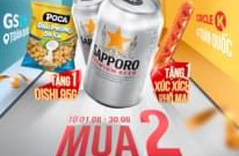 [🆕🇻🇳] Sapporo Vietnam 🍻 Top1Drink 🥂 MUA BIA VỊ TUYỆT TÁC, TẶNG NGAY MÓN NHẮM NGON HẾT CỠTin hot!! Từ ngày 01/06 đến 30/06/2024, khi mua combo 2 lon Sapporo Premium Beer 330ml, anh em sẽ đ , shares-0✔️ , likes-26❤️️ , date-2024-06-06 13:30:04🇻🇳🇻🇳🇻🇳📰🆕