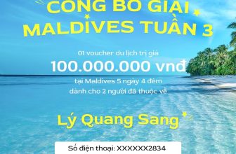 [☕️🇻🇳] Highlands Coffee – THƯƠNG HIỆU BẮT NGUỒN TỪ CÀ PHÊ VIỆT NAM 🥤 Top1Coffee ☕️ CÔNG BỐ GIẢI MALDIVES TUẦN 3Xin chúc mừng người chơi may mắn có thông tin sau đây đã giành được 01 chuyến du lịch Maldives 5 ngày 4 đêm dành cho 2 người , shares-1✔️ , likes-269❤️️ , date-2024-06-07 10:00:08🇻🇳🇻🇳🇻🇳📰🆕