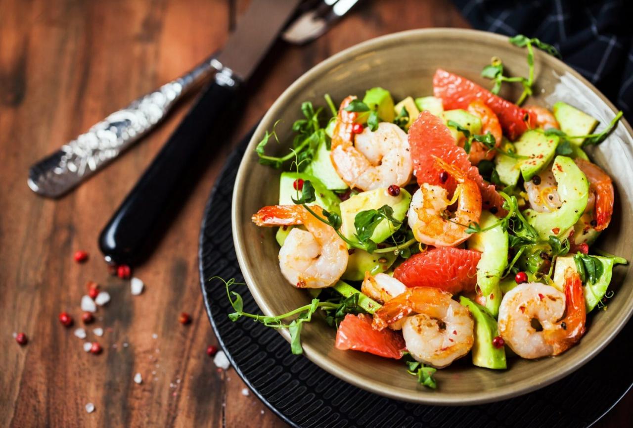 Salad tôm