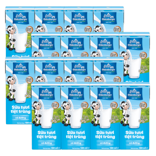 [🛒🇻🇳]Combo 4 Sữa tươi tiệt trùng Oldenburger có đường 180ml (lốc 4 hộp) – Oldenburger , SKU – 3872000000004 – concung.com 🇻🇳🛒Top1Shop🛒 🇻🇳Top1Vietnam🇻🇳 🛍🛒🇻🇳