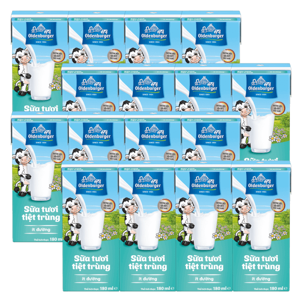 [🛒🇻🇳]Combo 4 Sữa tươi tiệt trùng Oldenburger ít đường 180ml (lốc 4 hộp) – Oldenburger , SKU – 3872000000003 – concung.com 🇻🇳🛒Top1Shop🛒 🇻🇳Top1Vietnam🇻🇳 🛍🛒🇻🇳