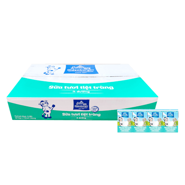 [🛒🇻🇳]Thùng Sữa tươi tiệt trùng Oldenburger ít đường 110ml (lốc 4 hộp) – Oldenburger , SKU – 3872000000001 – concung.com 🇻🇳🛒Top1Shop🛒 🇻🇳Top1Vietnam🇻🇳 🛍🛒🇻🇳