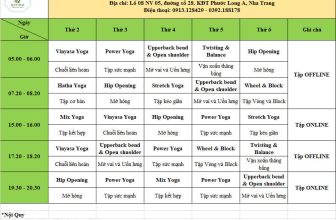 [🆕🇻🇳] Ban Mai Yoga Academy 🧘 Top1Yoga 🧘 LỊCH HỌC TUẦN TỪ 20/12 -> 24/12/2021 Chung tay cùng cộng đồng chống dịch và thực hiện quy tắc “5K” nhé!
Chúc quý hội viên có giây phút luyện tập hiệu q , shares-1✔️ , likes-5❤️️ , date-2021-12-19 03:06:46🇻🇳🇻🇳🇻🇳📰🆕
