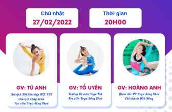 [🆕🇻🇳] Yoga Hoàng Anh – Học Viện Sống Khỏe 🧘 Top1Yoga 🧘 WORKSHOP YOGA KID
Workshop MIỄN PHÍ
THỜI GIAN: #20h00 – Chủ nhật ngày 27/02/0222
GIẢNG VIÊN:
1. Cô Tú Anh – Chủ tịch Hội liên hiệp HLV Yoga Sồng Khoẻ, Chủ , shares-1✔️ , likes-1❤️️ , date-2022-02-26 06:55:13🇻🇳🇻🇳🇻🇳📰🆕
