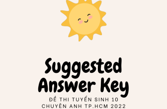 [🆕🇻🇳] Hội những học sinh chuyên Anh 📚 Top1Learn 📕  [HNHSCA x TEH: GỢI Ý ĐÁP ÁN VÀ GHI CHÚ VỀ ĐỀ THI TUYỂN SINH LỚP 10 MÔN TIẾNG ANH CHUYÊN NĂM HỌC 2022-2023 CỦA TP.HCM]
(Lưu ý: Đây chỉ là  , shares-17✔️ , likes-105❤️️ , date-2022-06-13 13:00:06🇻🇳🇻🇳🇻🇳📰🆕