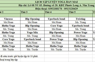 [🆕🇻🇳] Ban Mai Yoga Academy 🧘 Top1Yoga 🧘 Thông báo lịch luyện tập Yoga từ ngày 04/07/2022 – 08/07/2022 gửi đến Quý Hội viên. YOGA BAN MAI
Lô 08 – NV 05. Đường số 28. KDT Phước long A. Nha Trang
Sd , shares-0✔️ , likes-1❤️️ , date-2022-07-04 05:03:39🇻🇳🇻🇳🇻🇳📰🆕