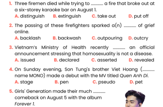[🆕🇻🇳] Hội những học sinh chuyên Anh 📚 Top1Learn 📕 [LEARN FROM THE NEWS]Những ngày gần đây quả thật có nhiều sự kiện đặc biệt xảy ra các bạn nhỉ? Ấn tượng nhất với ad có lẽ là màn debut của MONO em trai S , shares-256✔️ , likes-598❤️️ , date-2022-08-09 14:32:52🇻🇳🇻🇳🇻🇳📰🆕