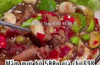 [🆕🇻🇳] MẮM HUẾ 🍔 Top1Food 🍜 “MẮM MỰC” – đặc sản nổi tiếng miền Trung
———-
Mắm mực đã pha sẵn gia vị vừa ăn, quý Anh chị mua về bỏ ra ăn luôn hoặc thêm chút chanh, tỏi, ớt, đường , shares-986✔️ , likes-28K❤️️ , date-2023-03-21 10:04:59🇻🇳🇻🇳🇻🇳📰🆕