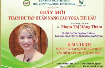 [🆕🇻🇳] Học Viện Yoga Quốc Tế Victoria 🧘 Top1Yoga 🧘   HỌC VIỆN YOGA QUỐC TẾ VICTORIA
CHƯƠNG TRÌNH TẬP HUẤN NÂNG CAO YOGA THI ĐẤU
GIẢI VÔ ĐỊCH
CÁC CÂU  , shares-8✔️ , likes-18❤️️ , date-2023-03-04 04:40:27🇻🇳🇻🇳🇻🇳📰🆕