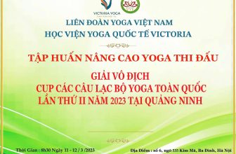 [🆕🇻🇳] Học Viện Yoga Quốc Tế Victoria 🧘 Top1Yoga 🧘   HỌC VIỆN YOGA QUỐC TẾ VICTORIACHƯƠNG TRÌNH TẬP HUẤN NÂNG CAO YOGA THI ĐẤU
GIẢI VÔ ĐỊCH
CÁC CÂU , shares-9✔️ , likes-29❤️️ , date-2023-03-02 15:01:02🇻🇳🇻🇳🇻🇳📰🆕