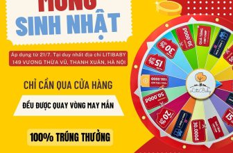 [🆕🇻🇳] LITIBABY – THƯƠNG HIỆU THỜI TRANG VIỆT 😎❤️️⭐️  “VÒNG QUAY MAY MẮN” – 100% TRÚNG THƯỞNG.
SIÊU ƯU ĐÃI – MỪNG SINH NHẬT LITIBABY 149 VƯƠNG THỪA VŨ TRÒN 5 TUỔI.
Từ ngày 21/07- 06/08/2023. Bất kỳ khách hàn , shares-0✔️ , likes-0❤️️ , date-2023-07-20 12:51:26🇻🇳🇻🇳🇻🇳📰🆕