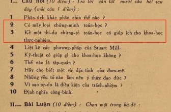 [🆕🇻🇳] Diễn đàn Toán học Việt Nam 📚 Top1Learn 📕 ĐỀ TÚ TÀI 1965
Câu 2. Có mấy loại chứng minh toán học?
Câu 3. Kể một thí dụ chứng tỏ toán học có giúp ích cho khoa học thực nghiệm.
, shares-42✔️ , likes-644❤️️ , date-2023-08-28 11:40:13🇻🇳🇻🇳🇻🇳📰🆕