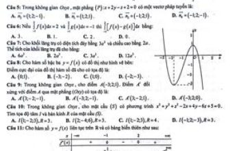 [🆕🇻🇳] TOÁN MATH – Tài liệu và đề thi môn Toán THPT 📚 Top1Learn 📕 Đề khảo sát chất lượng Toán 12 lần 2 năm 2023 – 2024 sở GD&ĐT Thái Bình – TOANMATH.com , shares-92✔️ , likes-173❤️️ , date-2024-05-28 11:37:21🇻🇳🇻🇳🇻🇳📰🆕