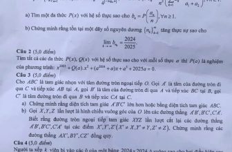 [🆕🇻🇳] Diễn đàn Toán học Việt Nam 📚 Top1Learn 📕 Đề thi học sinh giỏi Quốc gia 2024 môn Toán
Ngày thứ nhất (05/01)
Ảnh: Hướng tới Olympic toán VN
, shares-64✔️ , likes-14K❤️️ , date-2024-01-05 05:45:06🇻🇳🇻🇳🇻🇳📰🆕