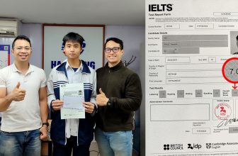 [🆕🇻🇳] Ha Phong IELTS – Thầy Hà & Phong 📚 Top1Learn 📕  Chúc mừng bạn Hồ Phúc Thành (lớp 11 THPT Thăng Long) đã xuất sắc vượt mục tiêu và đạt 7.0 trong lần thi đầu tiên!Bạn Thành đăng ký lớp IELTS Nước Rút N , shares-0✔️ , likes-15❤️️ , date-2024-04-01 09:54:12🇻🇳🇻🇳🇻🇳📰🆕