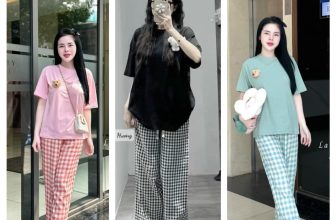 [🆕🇻🇳] Đầm Váy Bigsize Từ 60_120kg Giá Rẻ 👕 Top1Fashion 👗  sét bộ áo thun quần dài caro kèm con gấu xinh xinh   Size 1: 60ki đến 72ki (3v 105cm)
size 2: 73ki đen 85ki ( 3v 115cm)
size 3: 85 đen 100k , shares-0✔️ , likes-0❤️️ , date-2024-04-03 05:41:36🇻🇳🇻🇳🇻🇳📰🆕