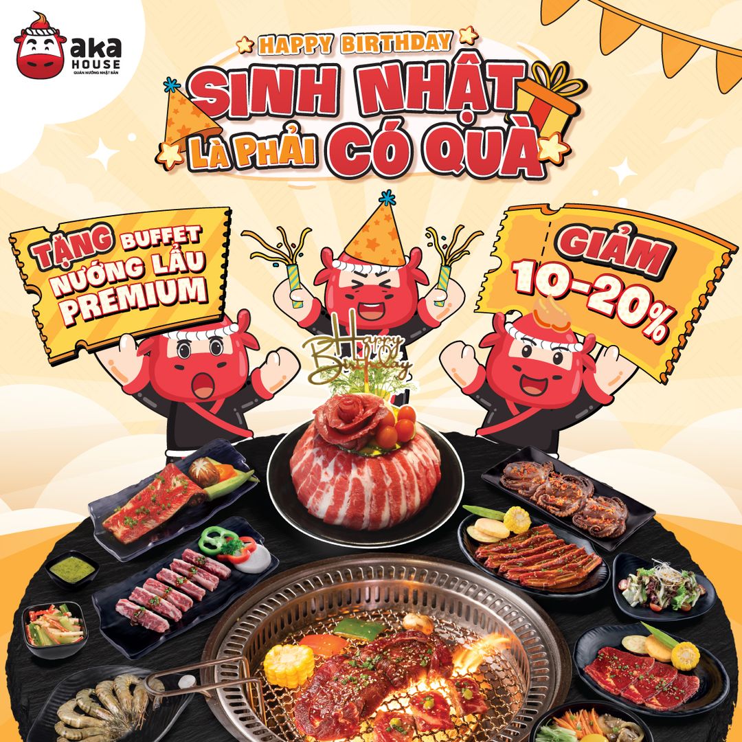 [🆕🇻🇳] Aka House – Quán nướng Nhật Bản 🍔 Top1Food 🍜 SINH NHẬT VUI HẾT NẤC – NHẬN QUÀ CHẤT TỪ AKA HOUSE

Ngoan xinh yêu của Aka House đâu rồi!!! Mời gia đình, bạn bè đến Aka House mừng sinh nhật ngay để nhận  , shares-1✔️ , likes-10❤️️ , date-2024-04-05 13:00:01🇻🇳🇻🇳🇻🇳📰🆕