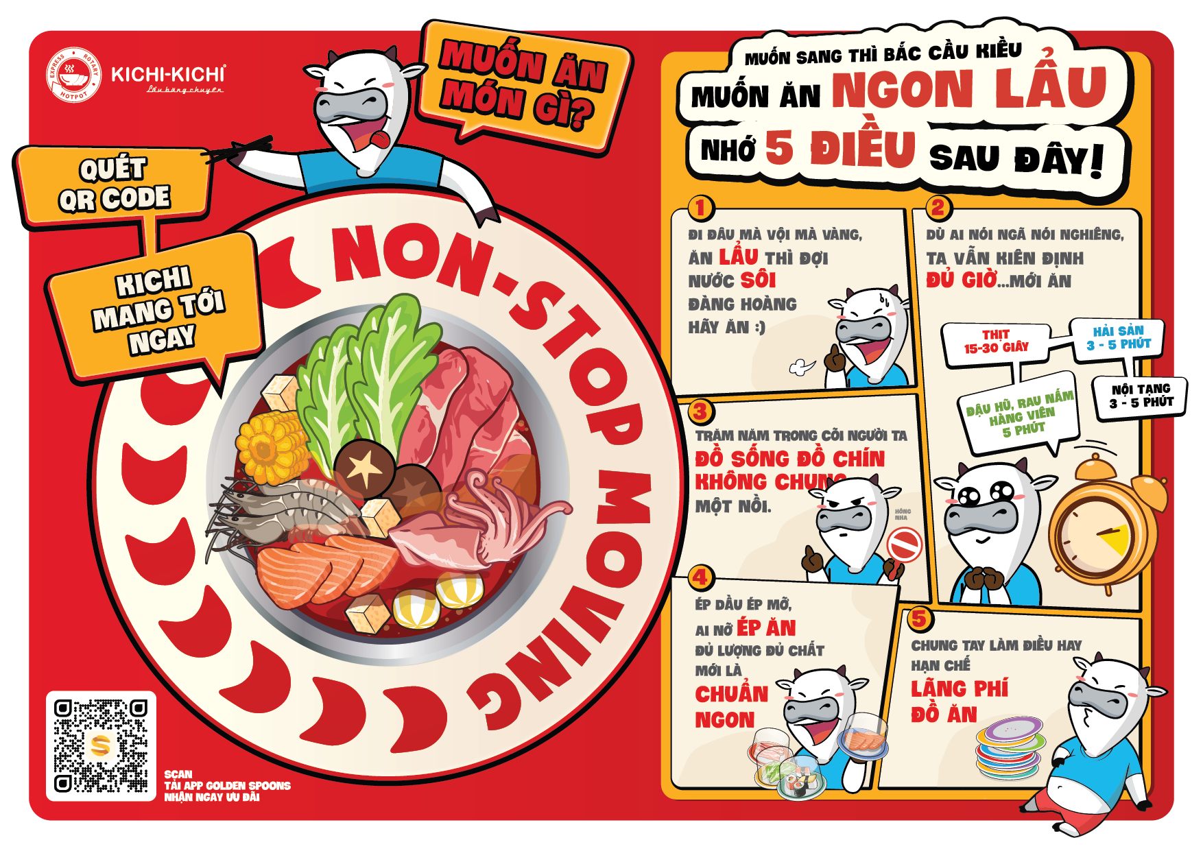 [🆕🇻🇳] Kichi-Kichi – Hệ thống nhà hàng Lẩu băng chuyền hàng đầu Việt Nam 🍔 Top1Food 🍜 Đi ăn Kichi-Kichi đã lâu, các Kichi-ers đã nắm bí kíp ăn lẩu đúng cách của Kichi-Kichi hay chưa?

 Muốn sang thì bắc cầu kiều, muốn ăn ngon lẩu nhớ 5 điều  , shares-3✔️ , likes-55❤️️ , date-2024-04-23 03:00:16🇻🇳🇻🇳🇻🇳📰🆕