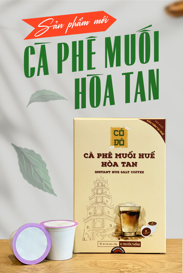 [☕️🇻🇳] Cà phê Đồng Xanh – Greenfields Coffee 🥤 Top1Coffee ☕️ SẢN PHẨM MỚI – CÀ PHÊ MUỐI HUẾ HÒA TAN

Cà Phê Muối Huế Hòa Tan thương hiệu Cố Đô là sản phẩm tiên phong của Công ty Cà phê Đồng , shares-0✔️ , likes-19❤️️ , date-2024-05-15 10:07:39🇻🇳🇻🇳🇻🇳📰🆕