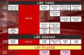 [🆕🇻🇳] Amazing Fitness and Yoga Center 🧘 Top1Yoga 🧘 AMAZING YOGA & GROUPX SCHEDULE | 29/04 – 05/05
Amazing Fitness & Yoga Center xin thông báo lịch tập từ ngày 29/04/2024 – 05/05/2024 của các lớp Yo , shares-0✔️ , likes-3❤️️ , date-2024-04-28 12:51:44🇻🇳🇻🇳🇻🇳📰🆕