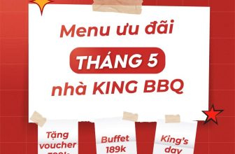 [🆕🇻🇳] King BBQ – Vietnam – Vua Nướng Hàn Quốc 🍔 Top1Food 🍜 [MB] CHẤN ĐỘNG: ƯU ĐÃI THÁNG MỚI SIÊU CHẤT CHƠIChà chà… Tới công chuyện chuyến này luôn cả nhà ơi. KING BBQ thông báo tin sốt dẻo, vừa nướng vừa hón , shares-9✔️ , likes-808❤️️ , date-2024-05-03 03:00:22🇻🇳🇻🇳🇻🇳📰🆕