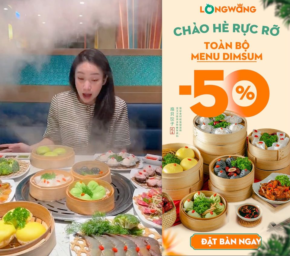 [🆕🇻🇳] Long Wang – Lẩu Hấp Thủy Nhiệt Hồng Kông 🍔 Top1Food 🍜 ĐÓN HÈ RỰC RỠ – LONG WANG GIẢM HẾT CỠ
Để lại chấm nhận ngay mã -50% TOÀN BỘ MENU DIMSUM

Gợi ý cho cả nhà một địa điểm ăn uống hot hit cho mùa hè này với t , shares-5✔️ , likes-148❤️️ , date-2024-05-20 07:40:03🇻🇳🇻🇳🇻🇳📰🆕