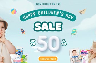 [🆕🇻🇳] Baby Closet by T&T – Chuyên thời trang trẻ em chính hãng 😎❤️️⭐️ 𝑽𝑼𝑰 𝑻𝑬̂́𝑻 𝑻𝑯𝑰𝑬̂́𝑼 𝑵𝑯𝑰 – 𝑴𝑼𝑨 𝑮𝑰̀ 𝑪𝑼̃𝑵𝑮 𝑮𝑰𝑨̉𝑴
 Tết thiếu nhi 1/6 đang đến gần, các ba các mẹ đã chuẩn bị bất ngờ gì cho thiên thần nhỏ của mình rồi? Ghé ngay , shares-0✔️ , likes-1❤️️ , date-2024-05-24 13:12:48🇻🇳🇻🇳🇻🇳📰🆕