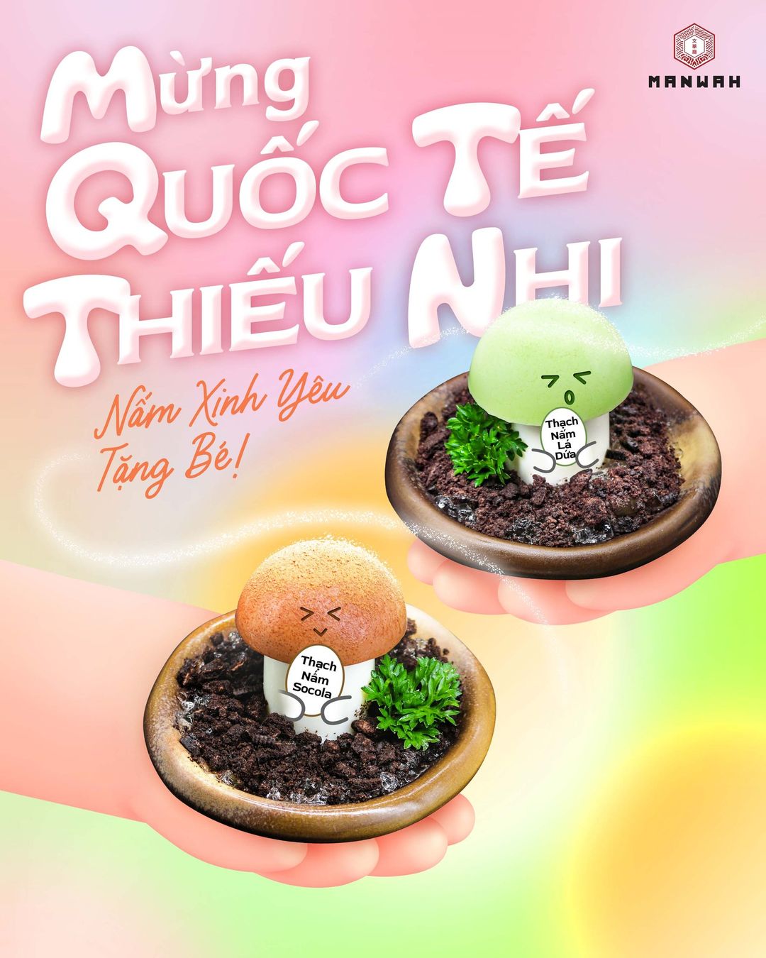 [🆕🇻🇳] Manwah – Taiwanese Hot Pot 🍔 Top1Food 🍜 [MIỀN NAM] MỪNG QUỐC TẾ THIẾU NHI
NẤM XINH YÊU TẶNG BÉ

Đặc quyền dành riêng cho thực khách nhí ngoan xinh yêu, Manwah miễn phí vé buffet đối với các bé dư , shares-4✔️ , likes-27❤️️ , date-2024-05-31 08:47:39🇻🇳🇻🇳🇻🇳📰🆕