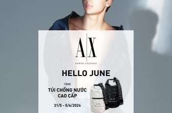 [🆕🇻🇳] ACFC – Nhà phân phối thương hiệu thời trang quốc tế hàng đầu Việt Nam 👕 Top1Fashion 👗  A|X ARMANI EXCHANGE | HELLO JUNE – TẶNG TÚI CHỐNG NƯỚC CAO CẤPChào đón tháng 6 đầy hứng khởi, A|X Armani Exchange mang đến chương trình quà tặng Túi chốn , shares-1✔️ , likes-11❤️️ , date-2024-05-31 04:00:08🇻🇳🇻🇳🇻🇳📰🆕