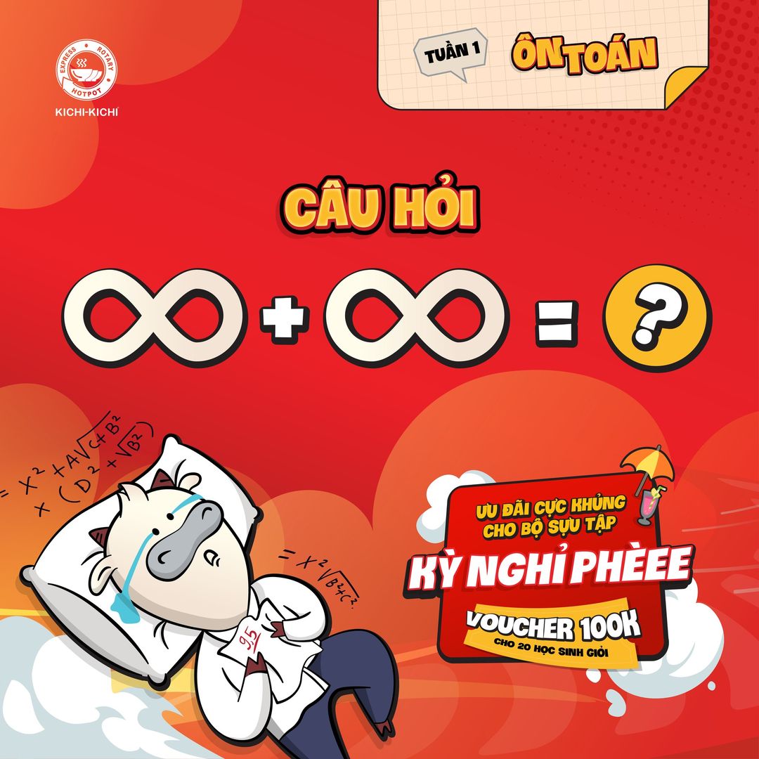 [🆕🇻🇳] Kichi-Kichi – Hệ thống nhà hàng Lẩu băng chuyền hàng đầu Việt Nam 🍔 Top1Food 🍜 [HN] TUẦN 1 ÔN TOÁN – “CHOÁNG VÁNG” NHẬN QUÀ NHÂN ĐÔI ​
 Cầm 16K quẩy thức uống mới cực đãa từ Kichi ​

Đạo hàm, tích phân, toán hình toán số, các sĩ tử đã , shares-11✔️ , likes-15K❤️️ , date-2024-05-18 03:00:06🇻🇳🇻🇳🇻🇳📰🆕